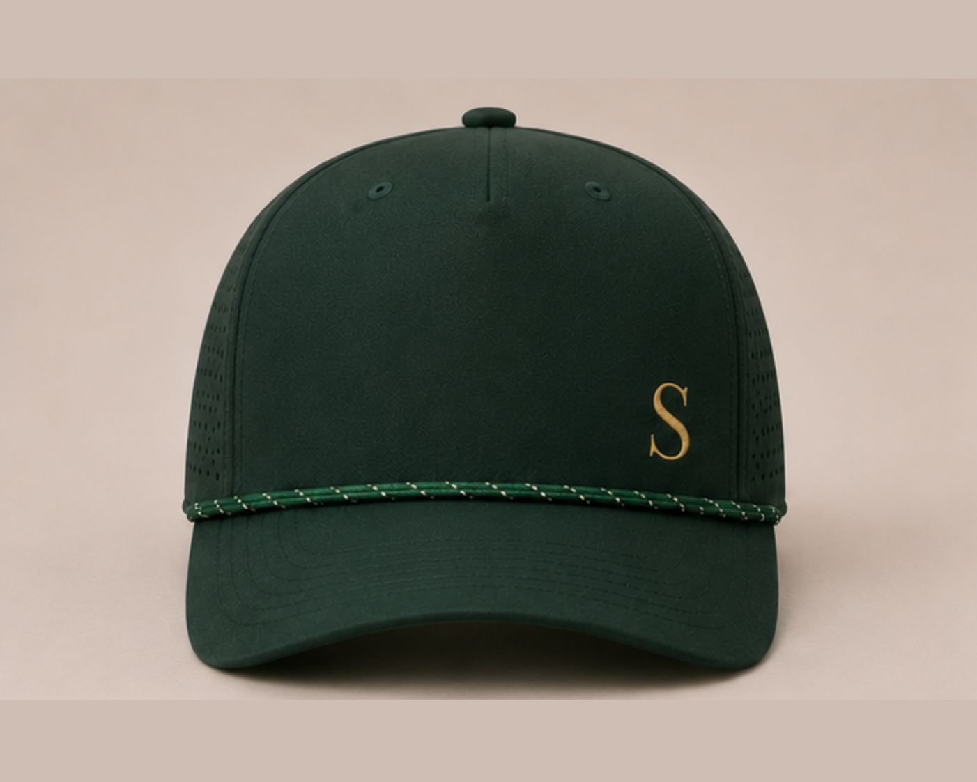 Selah Hat — Augusta Green front view